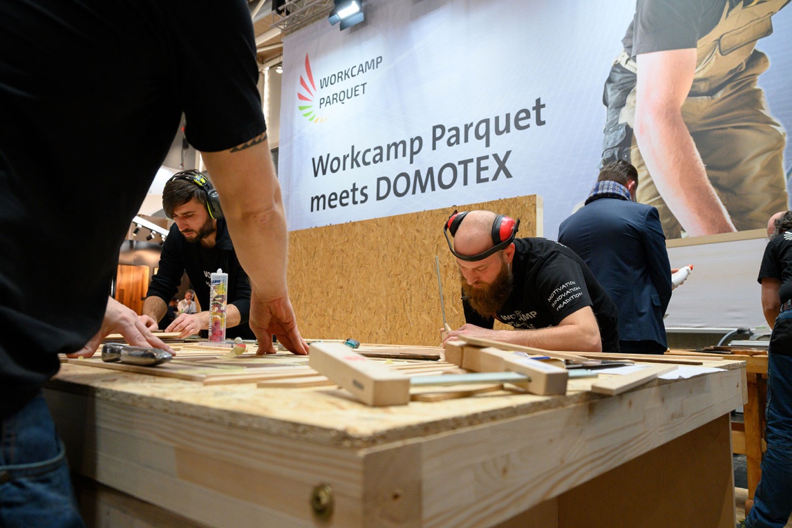 DOMOTEX 镶木地板工作营